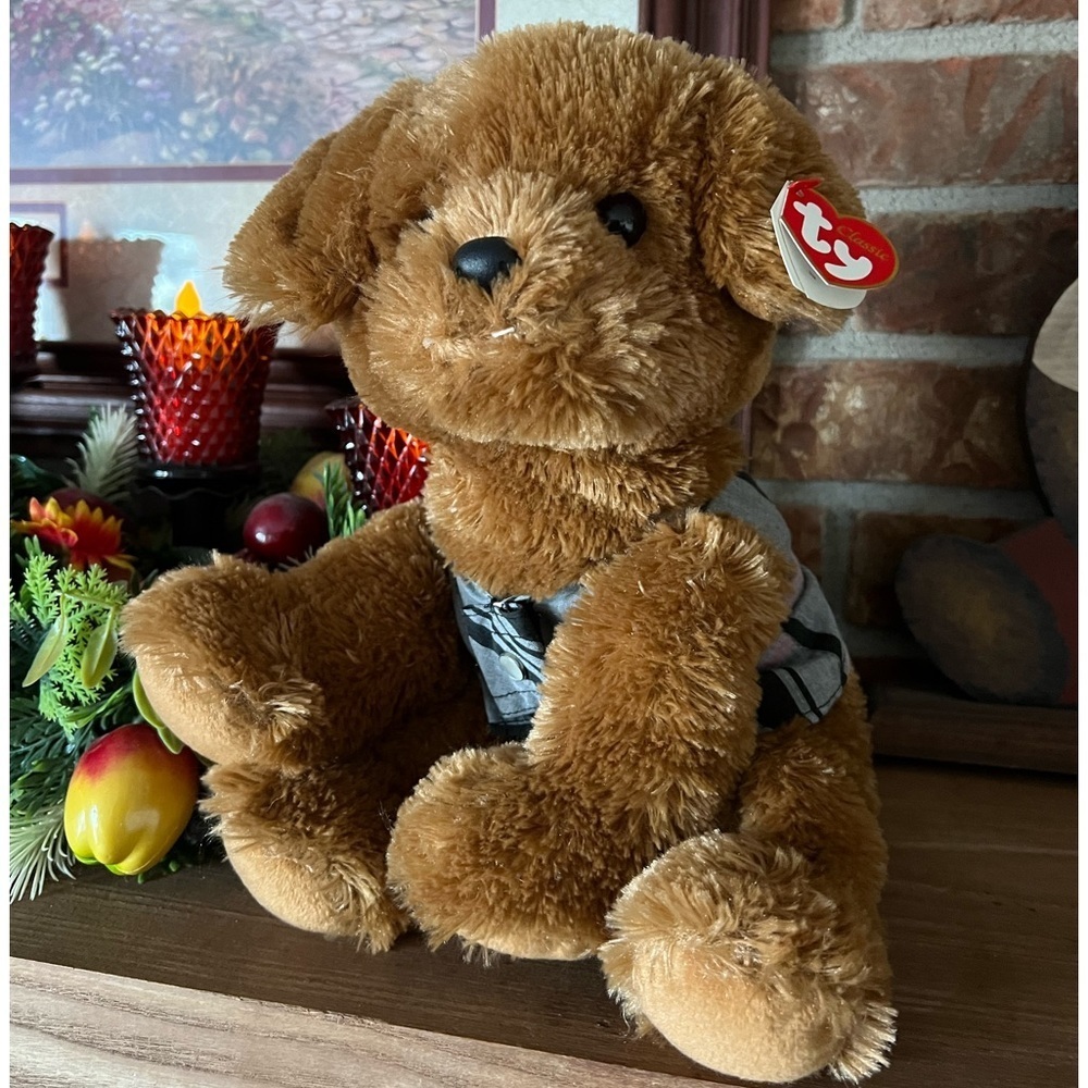 13” Ty Beanie Classic Carlton Cards Plush Puppy Dog